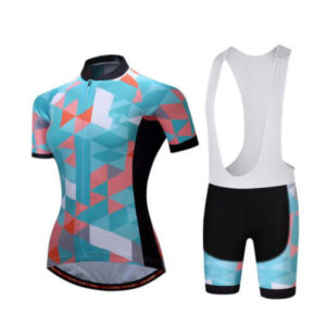 Custom Design Woman Lady Short Sleeve Bicycle Bike Cycling Jersey